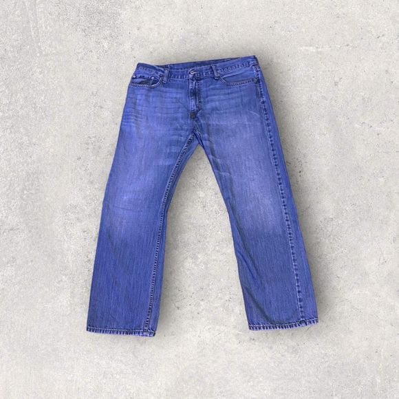 Levi’s 514 Blue Jeans Men’s 38x30 - Picture 1 of 4
